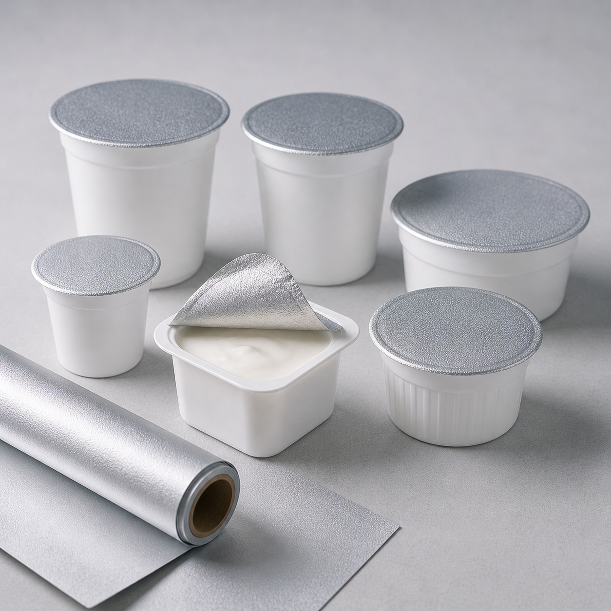 Lidding Foil – Dairy Cups
